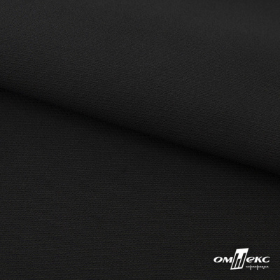 Ткань костюмная "Микела", 96%P 4%S, 255 г/м2 ш.150 см, цв-черный #1 - купить в Уссурийске. Цена 345.40 руб.
