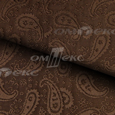 Ткань подкладочная жаккард Р14098, 19-1217/коричневый, 85 г/м2, шир. 150 см, 230T - купить в Уссурийске. Цена 166.45 руб.