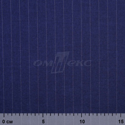 Костюмная ткань "Жаклин", 188 гр/м2, шир. 150 см, цвет тёмно-синий - купить в Уссурийске. Цена 426.49 руб.