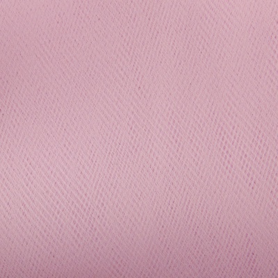 Фатин матовый 16-12, 12 гр/м2, шир.300см, цвет нежно-розовый - купить в Уссурийске. Цена 96.31 руб.