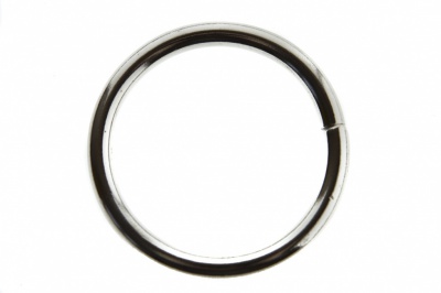 Кольцо металлическое d-38 мм, цв.-никель - купить в Уссурийске. Цена: 4.89 руб.