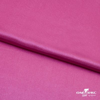 Поли креп-сатин 17-2627, 125 (+/-5) гр/м2, шир.150см, цвет розовый - купить в Уссурийске. Цена 155.57 руб.