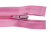Спиральная молния Т5 513, 40 см, автомат, цвет св.розовый - купить в Уссурийске. Цена: 13.03 руб.