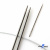Спицы для вязания металлические d-2.5 мм круговые на тросике 53 см - купить в Уссурийске. Цена: 53.90 руб.