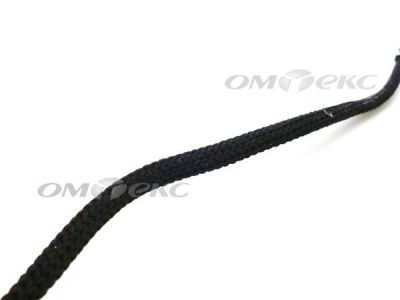 Шнурки т.5 90 см черные - купить в Уссурийске. Цена: 18.58 руб.
