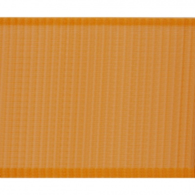 Лента капроновая "Гофре", шир. 110 мм/уп. 50 м, цвет оранжевый - купить в Уссурийске. Цена: 26.93 руб.