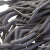 Шнурки #107-08, круглые 130 см, цв.серый - купить в Уссурийске. Цена: 26.88 руб.