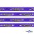 Тесьма отделочная (киперная) 10 мм, 100% хлопок,"THE SKATEBOARD CULIURE"(45 м) цв.121-32 -фиолет - купить в Уссурийске. Цена: 850.62 руб.