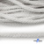Шнур плетеный d-6 мм круглый, 70% хлопок 30% полиэстер, уп.90+/-1 м, цв.1076-белый - купить в Уссурийске. Цена: 588 руб.