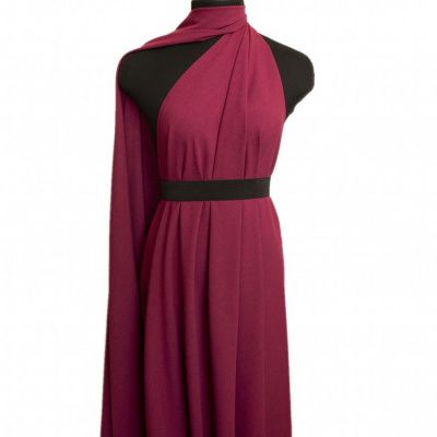 Ткань костюмная габардин "Меланж" 6151А, 172 гр/м2, шир.150см, цвет марсала - купить в Уссурийске. Цена 296.19 руб.