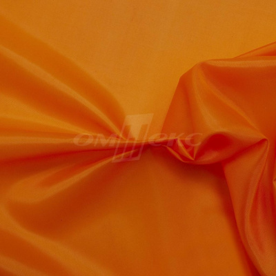 Ткань  подкладочная, Таффета 170Т цвет оранжевый 021С, шир. 150 см - купить в Уссурийске. Цена 43.06 руб.