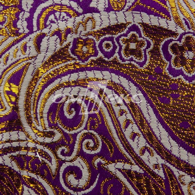 Ткань костюмная жаккард №9, 140 гр/м2, шир.150см, цвет фиолет - купить в Уссурийске. Цена 387.20 руб.