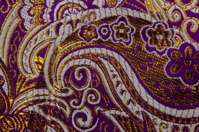 Ткань костюмная жаккард №9, 140 гр/м2, шир.150см, цвет фиолет - купить в Уссурийске. Цена 387.20 руб.