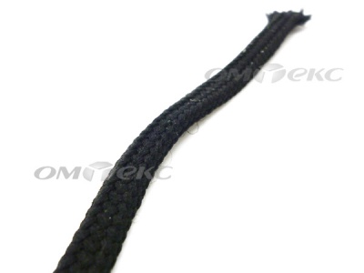 Шнурки т.3 160 см черный - купить в Уссурийске. Цена: 17.68 руб.