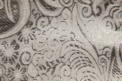 Ткань костюмная жаккард №10, 140 гр/м2, шир.150см, цвет св.серебро - купить в Уссурийске. Цена 383.29 руб.