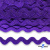 Тесьма вьюнчик 0381-0050, 5 мм/упак.33+/-1м, цвет 9530-фиолетовый - купить в Уссурийске. Цена: 107.26 руб.
