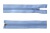 Спиральная молния Т5 351, 75 см, автомат, цвет св.голубой - купить в Уссурийске. Цена: 16.28 руб.