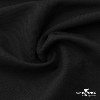 Ткань костюмная "Турин" 80% P, 16% R, 4% S, 230 г/м2, шир.150 см, цв-черный #1 - купить в Уссурийске. Цена 439.57 руб.