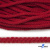 Шнур плетеный d-6 мм, круглый 70% хлопок 30% полиэстер, уп.90+/-1 м, цв.1064-красный - купить в Уссурийске. Цена: 588 руб.