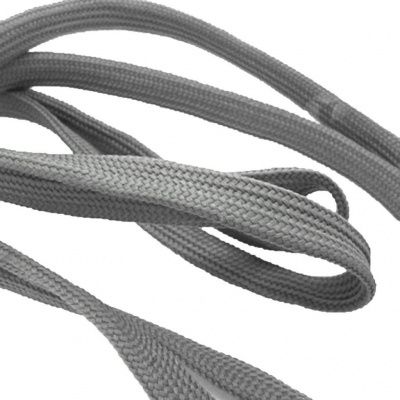 Шнурки т.5 80 см серый - купить в Уссурийске. Цена: 16.76 руб.