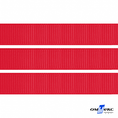 Репсовая лента 012, шир. 12 мм/уп. 50+/-1 м, цвет красный - купить в Уссурийске. Цена: 164.91 руб.