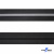 Рулонная молния с покрытием PVC спираль тип 3 (упак.270м) -черная с полосой СВО - купить в Уссурийске. Цена: 12.74 руб.