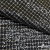 Ткань костюмная с пайетками, 100%полиэстр, 460+/-10 гр/м2, 150см #309 - цв. чёрный - купить в Уссурийске. Цена 1 203.93 руб.