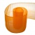 Лента капроновая "Гофре", шир. 110 мм/уп. 50 м, цвет оранжевый - купить в Уссурийске. Цена: 26.93 руб.
