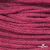 Шнур плетеный d-6 мм, 70% хлопок 30% полиэстер, уп.90+/-1 м, цв.1068-фуксия - купить в Уссурийске. Цена: 588 руб.