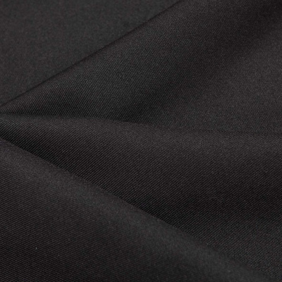 Ткань костюмная 21010 2044, 225 гр/м2, шир.150см, цвет черный - купить в Уссурийске. Цена 390.73 руб.