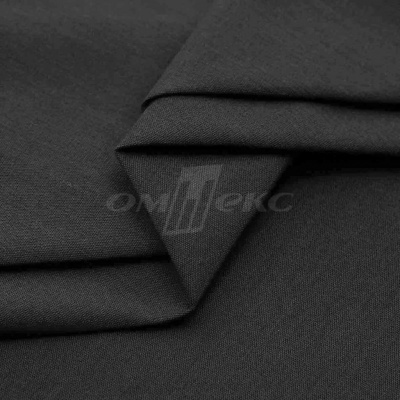 Сорочечная ткань "Ассет", 120 гр/м2, шир.150см, цвет чёрный - купить в Уссурийске. Цена 251.41 руб.