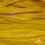 Шнур плетеный (плоский) d-12 мм, (уп.90+/-1м), 100% полиэстер, цв.269 - жёлтый - купить в Уссурийске. Цена: 8.62 руб.
