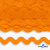 Тесьма вьюнчик 0381-0080, 8 мм/упак.33+/-1м, цвет 9511-оранжевый - купить в Уссурийске. Цена: 107.26 руб.