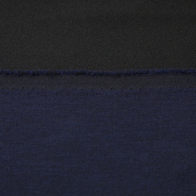 Ткань костюмная 26150 2009, 214 гр/м2, шир.150см, цвет т.синий - купить в Уссурийске. Цена 358.58 руб.