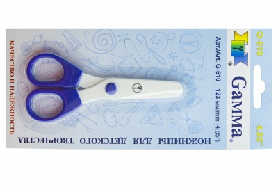 Ножницы G-510 детские 123 мм - купить в Уссурийске. Цена: 137.45 руб.
