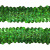 Тесьма с пайетками D4, шир. 30 мм/уп. 25+/-1 м, цвет зелёный - купить в Уссурийске. Цена: 1 087.39 руб.