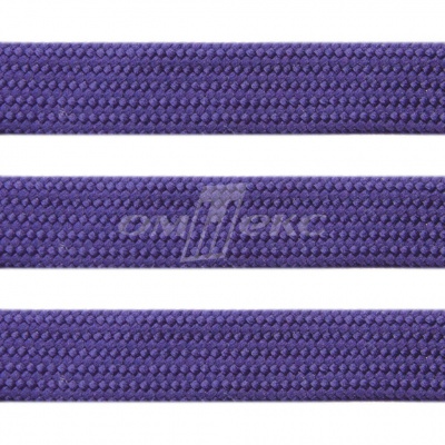 Шнур 15мм плоский (100+/-1м) №10 фиолетовый - купить в Уссурийске. Цена: 10.21 руб.