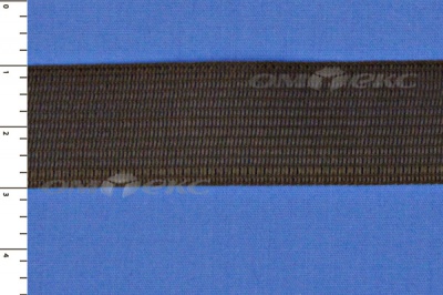 Окантовочная тесьма №216, шир. 22 мм (в упак. 100 м), цвет коричневый - купить в Уссурийске. Цена: 271.60 руб.