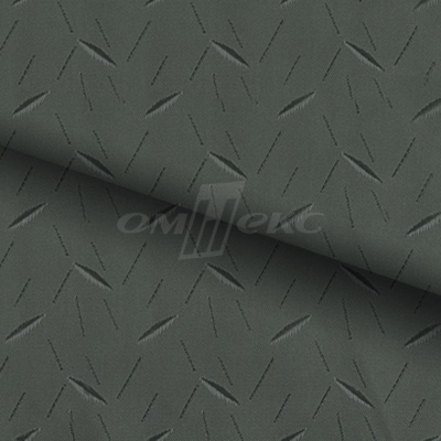 Ткань подкладочная жаккард Р14076-1, 18-5203, 85 г/м2, шир. 150 см, 230T темно-серый - купить в Уссурийске. Цена 166.45 руб.