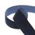 Лента бархатная нейлон, шир.25 мм, (упак. 45,7м), цв.180-т.синий - купить в Уссурийске. Цена: 800.84 руб.