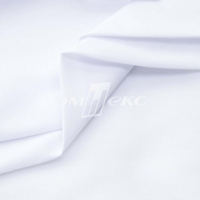 Сорочечная ткань "Ассет", 120 гр/м2, шир.150см, цвет белый - купить в Уссурийске. Цена 251.41 руб.