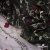 Сетка с вышивкой "Мадрид" 135 г/м2, 100% нейлон, ширина 130 см, Цвет 4/Черный - купить в Уссурийске. Цена 980 руб.