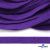 Шнур плетеный d-8 мм плоский, 70% хлопок 30% полиэстер, уп.85+/-1 м, цв.1030-фиолет - купить в Уссурийске. Цена: 735 руб.