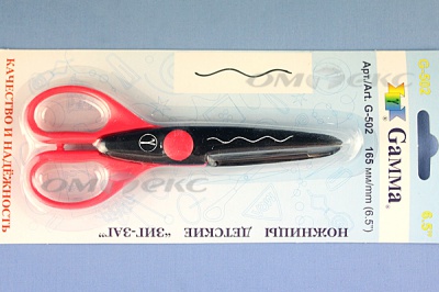Ножницы G-502 детские 165 мм - купить в Уссурийске. Цена: 292.21 руб.