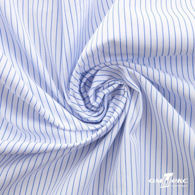 Ткань сорочечная Ронда, 115 г/м2, 58% пэ,42% хл, шир.150 см, цв.3-голубая, (арт.114) - купить в Уссурийске. Цена 306.69 руб.