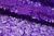 Сетка с пайетками №14, 188 гр/м2, шир.130см, цвет фиолетовый - купить в Уссурийске. Цена 371.02 руб.