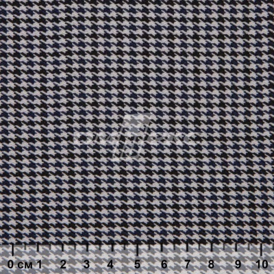 Ткань костюмная "Мишель", 254 гр/м2,  шир. 150 см, цвет белый/синий - купить в Уссурийске. Цена 408.81 руб.