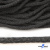 Шнур плетеный d-6 мм круглый, 70% хлопок 30% полиэстер, уп.90+/-1 м, цв.1088-т.серый - купить в Уссурийске. Цена: 588 руб.