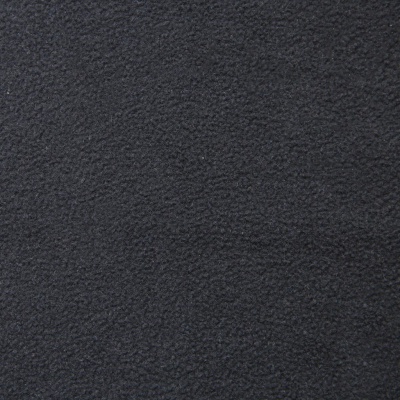 Флис DTY, 130 г/м2, шир. 150 см, цвет чёрный - купить в Уссурийске. Цена 694.22 руб.
