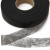 Прокладочная лента (паутинка) DF23, шир. 15 мм (боб. 100 м), цвет чёрный - купить в Уссурийске. Цена: 1.13 руб.